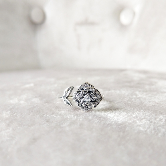 BohemianMermaid Jewelry - 💎NEW💎 SOLID 925 STERLING SILVER CZ ROSE RING